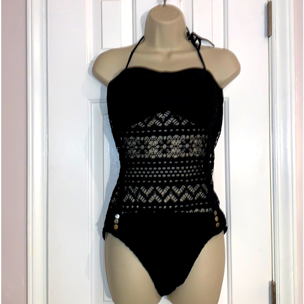 Simplicity Black bathing, suit, size large